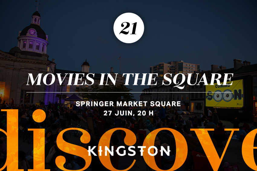 21. Movies in the Square