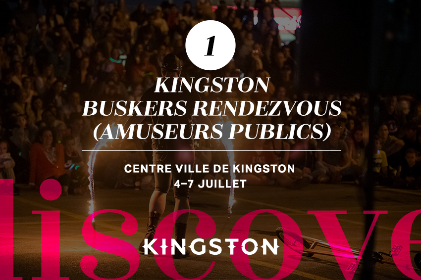 1. Kingston Buskers Rendezvous (amuseurs publics)