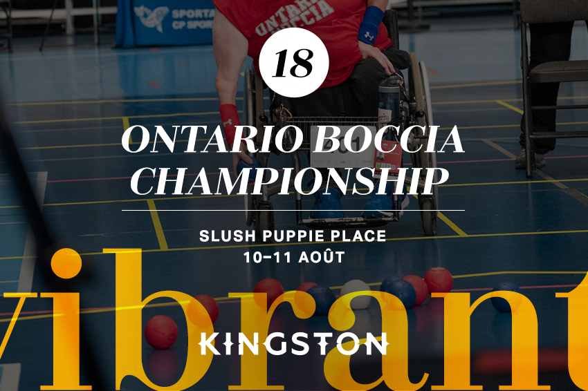 18. Ontario Boccia Championship