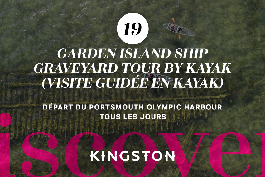 19. Garden Island ship graveyard tour by kayak (visite guidée en kayak)