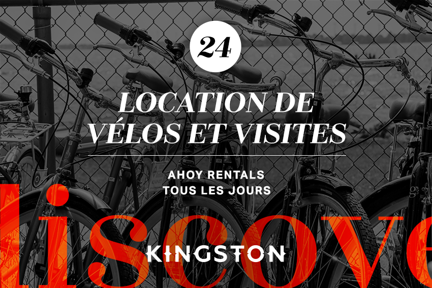 24. Location de vélos et visites