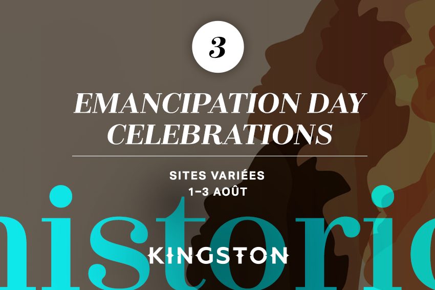 3. Emancipation Day celebrations