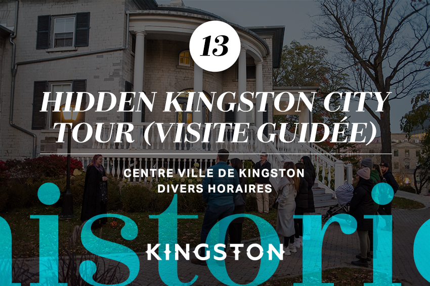 13. Hidden Kingston City Tour (visite guidée)