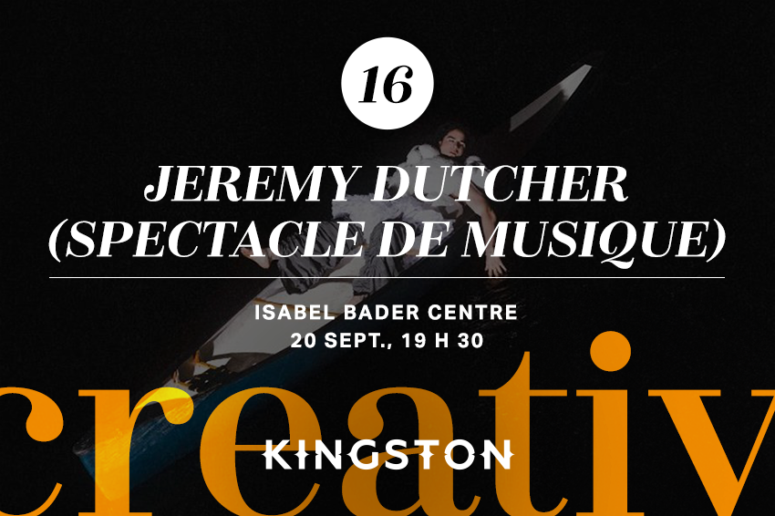 16. Jeremy Dutcher (spectacle de musique)