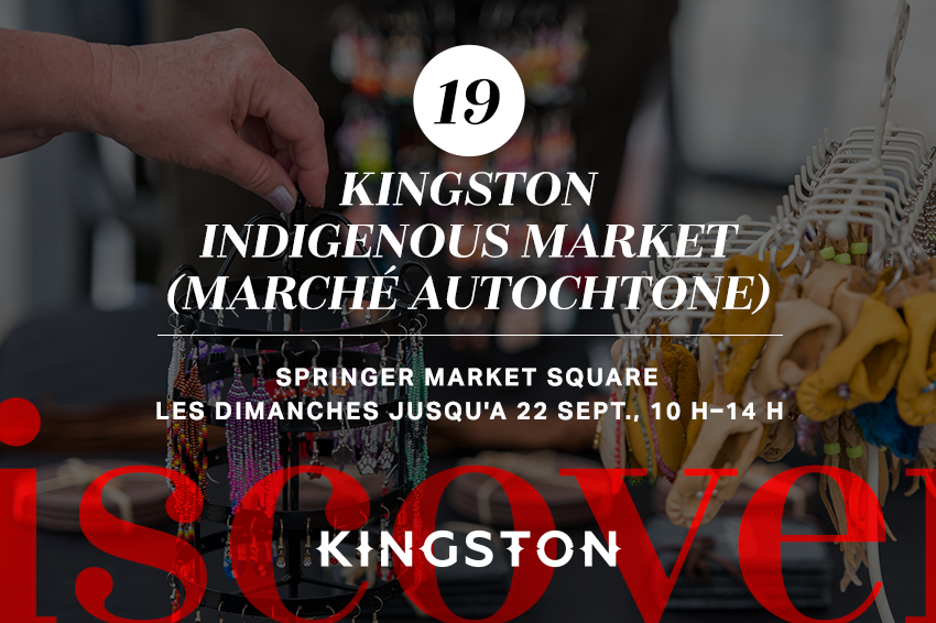 19. Kingston Indigenous Market (marché autochtone)