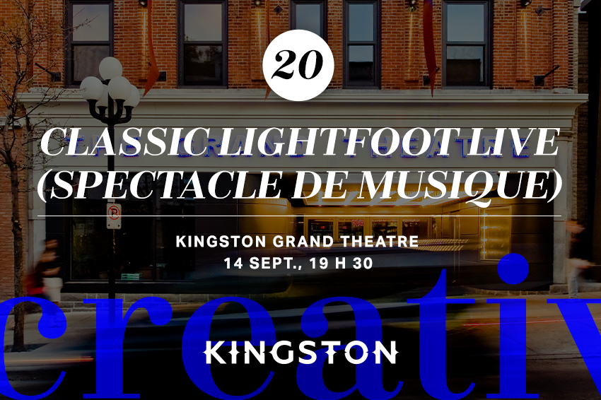 20. Classic Lightfoot Live (spectacle de musique)