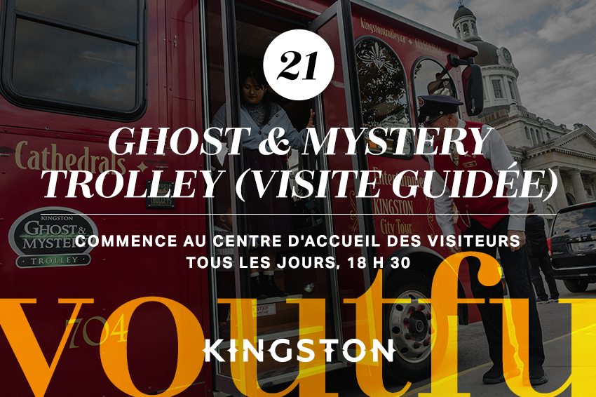 21. Ghost & Mystery Trolley (visite guidée)