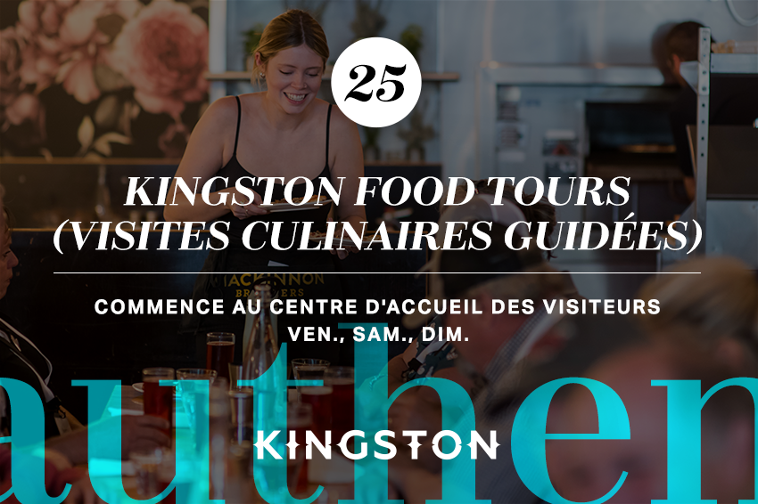 25. Kingston Food Tours (visites culinaires guidées)