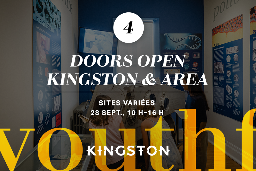 4. Doors Open Kingston & Area