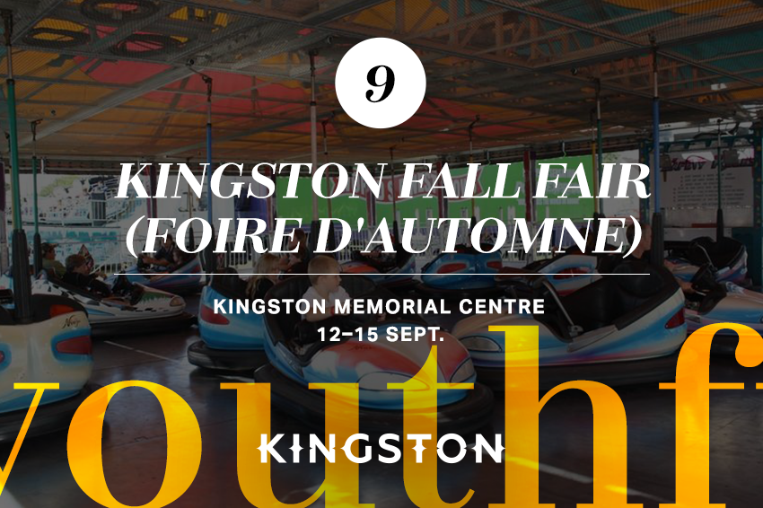 9. Kingston Fall Fair (foire d'automne)