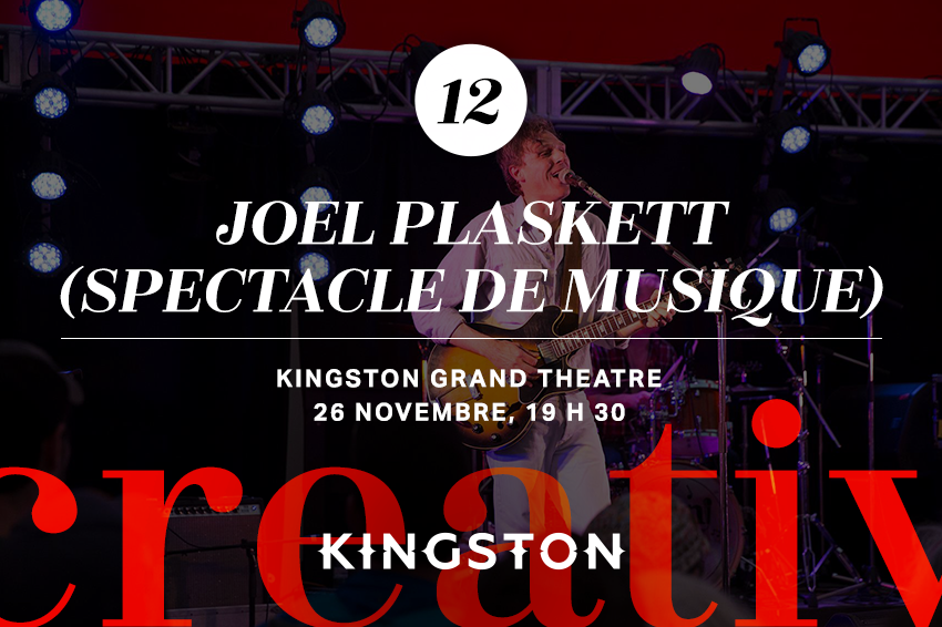 12. Joel Plaskett (spectacle de musique)