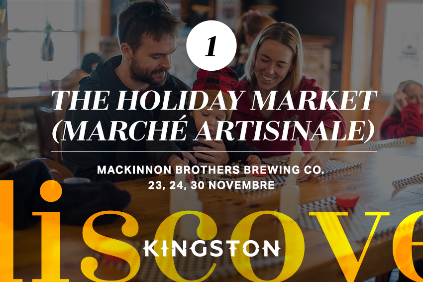 1. The Holiday Market (marché artisinale)