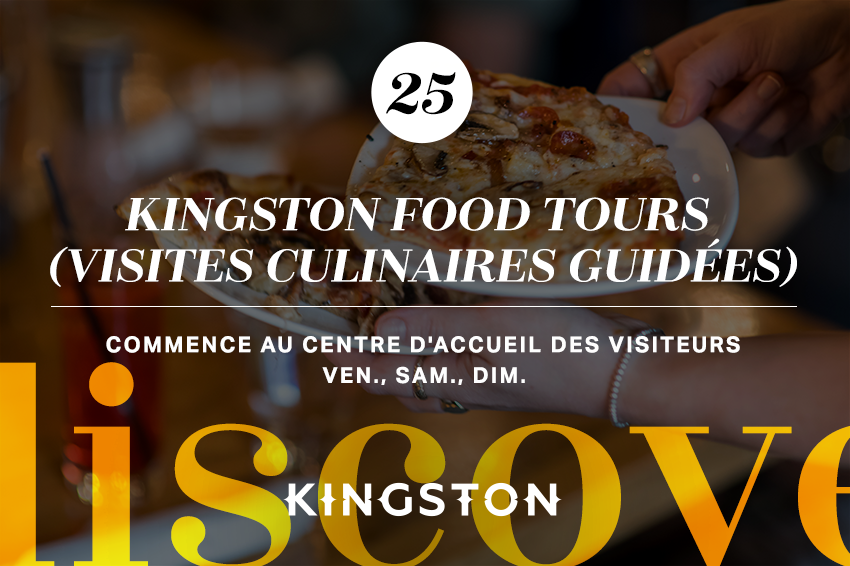 25. Kingston Food Tours (visites culinaires guidées)