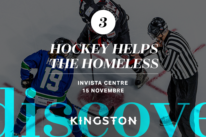 3. Hockey Helps the Homeless