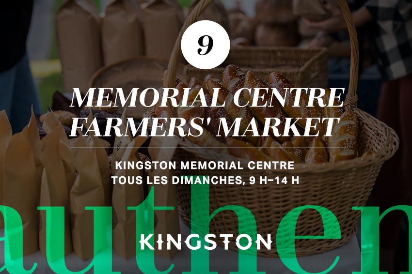 9. Memorial Centre Farmers' Market