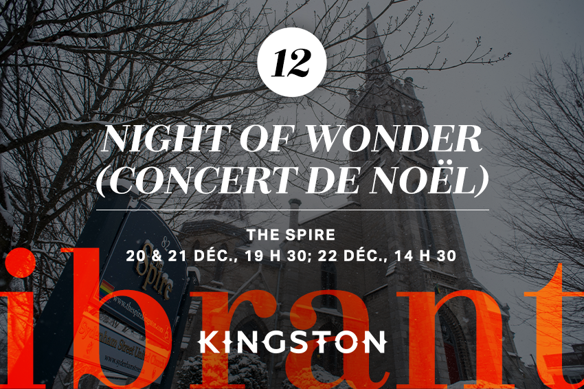 12. Night of wonder (concert de Noël)