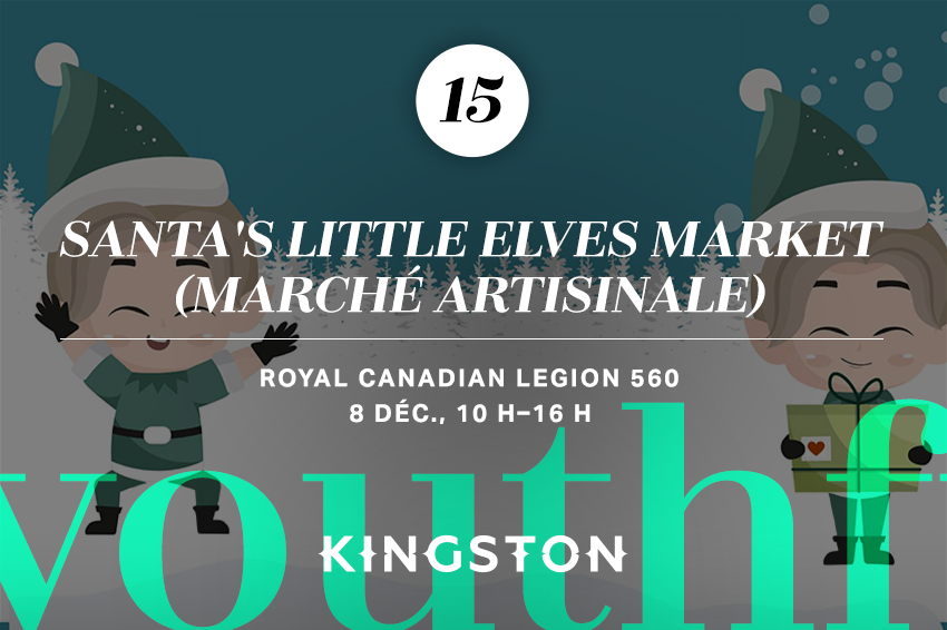 15. Santa's Little Elves Market (marché artisinale)