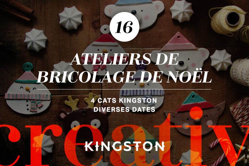 16. ateliers de bricolage de Noël