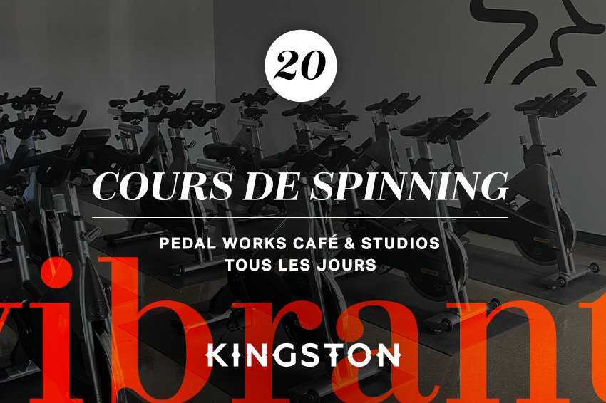 20. Cours de spinning