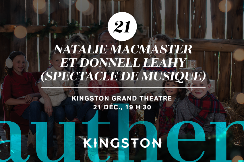 21. Natalie MacMaster et Donnell Leahy (spectacle de musique)