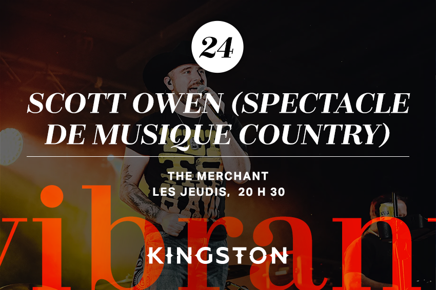 24. Scott Owen (spectacle de musique country)