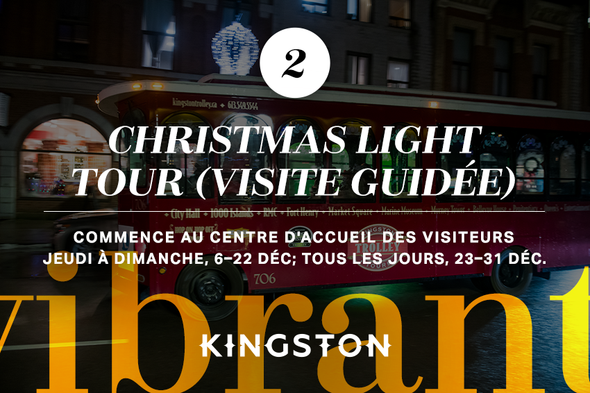 2. Christmas Light Tour (visite guidée)