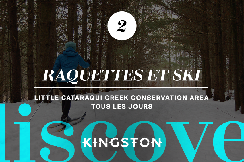 2. Raquettes et ski