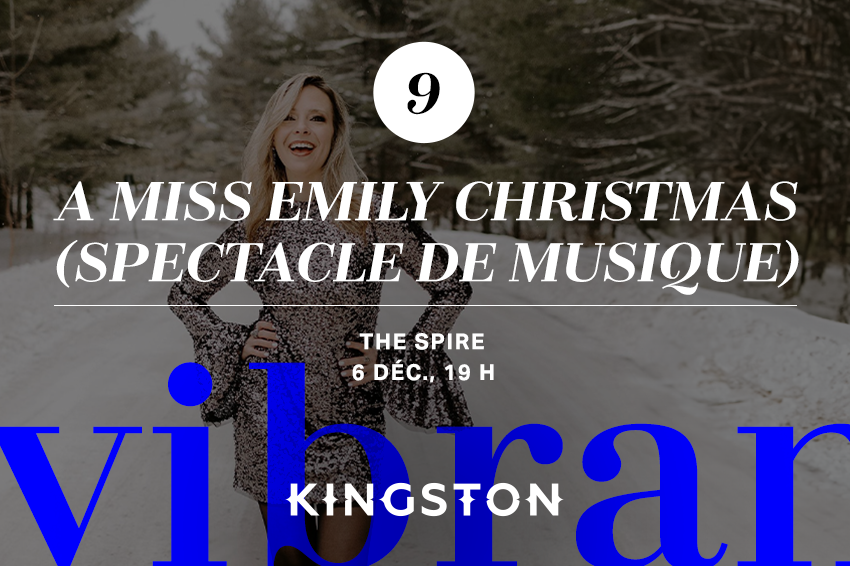 9. A Miss Emily Christmas (spectacle de musique)