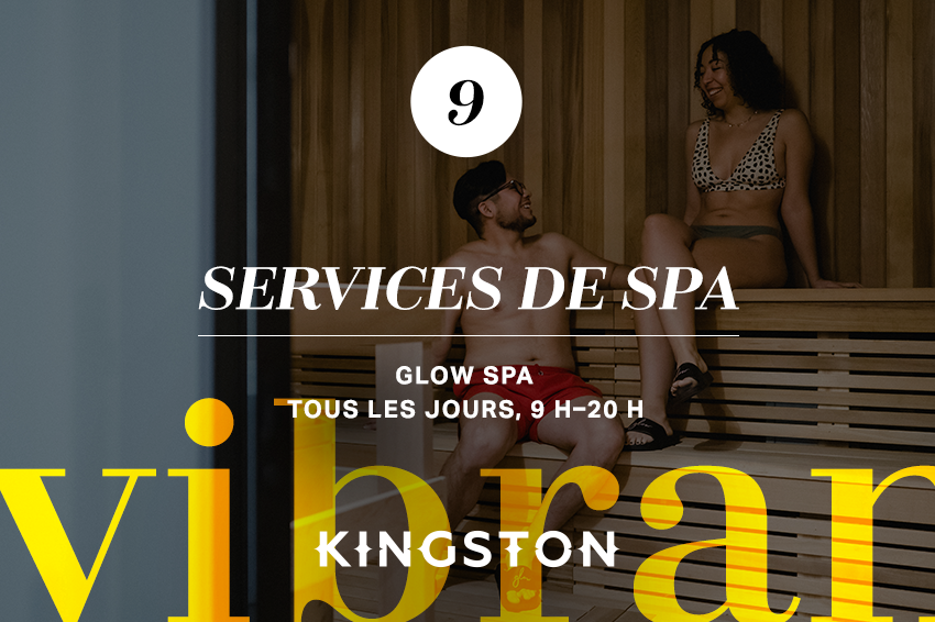 9. Services de spa