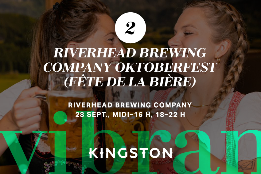 2. Riverhead Brewing Company Oktoberfest (fête de la bière)