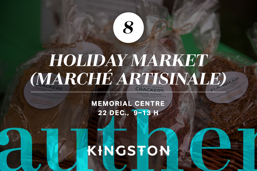 8. Holiday Evening Market (marché fermier et artisinale)